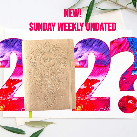 NEW!! SUNDAY WEEKLY UNDATED - CHAMPAGNE - Picture 5 of 5